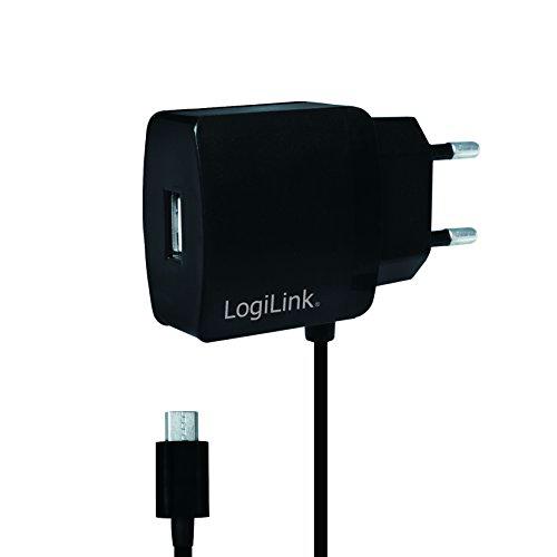LogiLink pa0146 USB Enchufe Adaptador con Cable de Micro USB