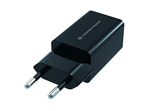 Conceptronic Althea - Cargador USB de 2 Puertos, 12 W