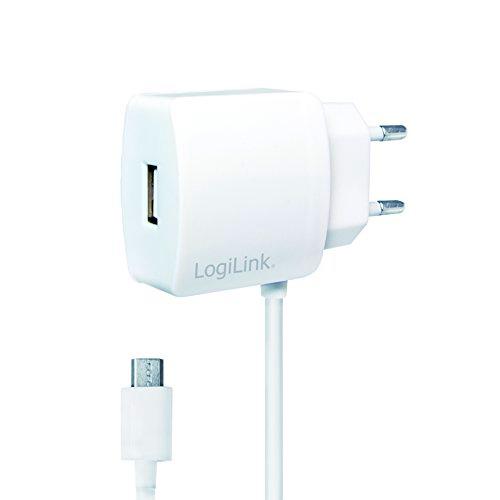 LogiLink pa0146 W USB Enchufe Adaptador con Cable de Micro USB