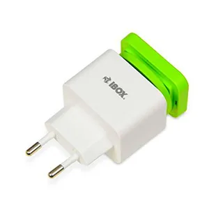 iBox C-33 Cargador de Dispositivo móvil Interior Verde, Blanco