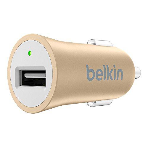 Belkin F8M730btGLD - Cargador Premium para el coche USB (12 W