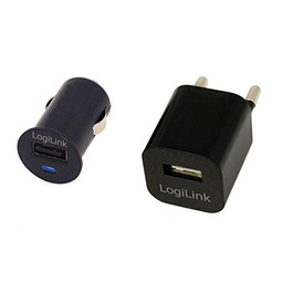 Logilink PA0076 Adaptador e inversor de Corriente Auto/Interior Negro