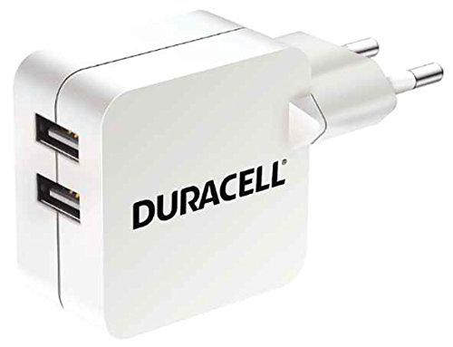 Duracell 2-Port 4.8 A USB-Cargador para Tablet/Smartphone