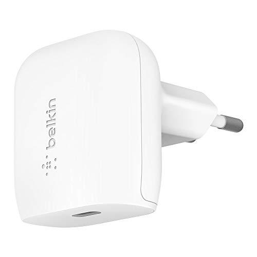 Belkin cargador de pared USB-C de 20 W Boost Charge (cargador rápido para iPhone