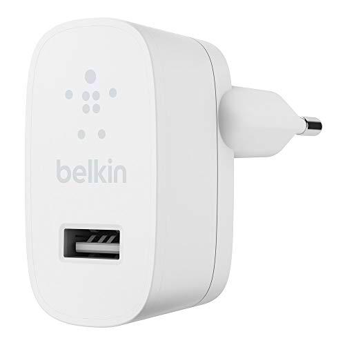 Belkin cargador de pared USB-A de 12 W Boost Charge (adaptador de pared USB para iPhone