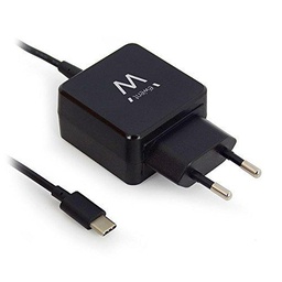 Ewent Cargador de 3A para el hogar con Conector USB Tipo C