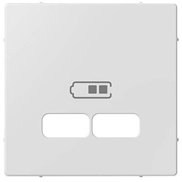 Tapa cargador USB 2,1A elegance Bl.activ
