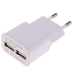 Shot Case Cargador Adaptador USB para Samsung Galaxy A3 2016 Doble Enchufe de Pared 2 Puertos Corriente AC Cargador Universal Rosa