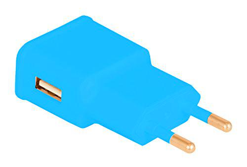 Urban Factory wcd13uf Cargador USB para Smartphone, Color Azul