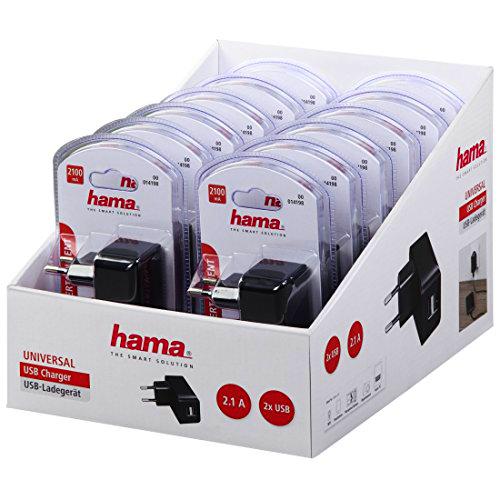 Hama - Expositor de Cargador USB Universal (12 Unidades