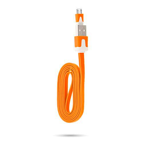 Shot Case Cable Cargador para Sony Xperia Z4 1 m Naranja