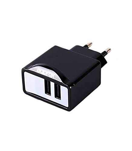 Approx APPUSBWALL21B - Cargador USB de Pared, Color Negro