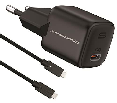 ultrapower100 Cargador USB-C de 25 W con Cable Tipo C