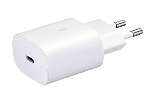 Samsung Cargador rápido de puerto USB tipo C de 25 W (sin cable) Blanco Talla única