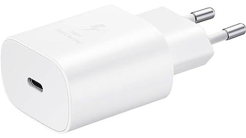 Samsung - Cargador de Corriente rápida (25 W, Negro