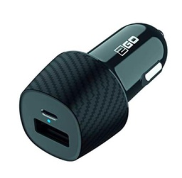 2GO Cargador Universal con 1 USB y Tipo C de 12 V